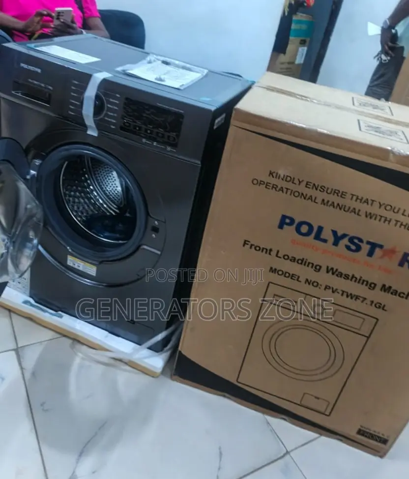 Polystar 7kg Capacity Laundry Front Load Machine