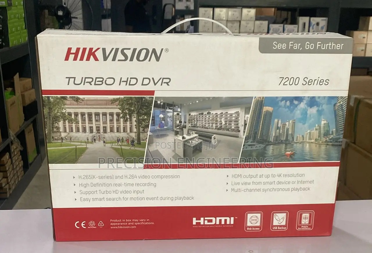 Hikvision Ds-7216hghi-M1 16-Ch 720p 1u H.265 DVR