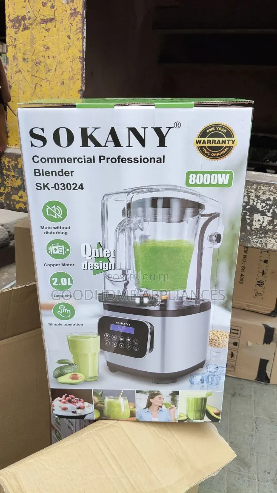Sokany Sound Proof Blender