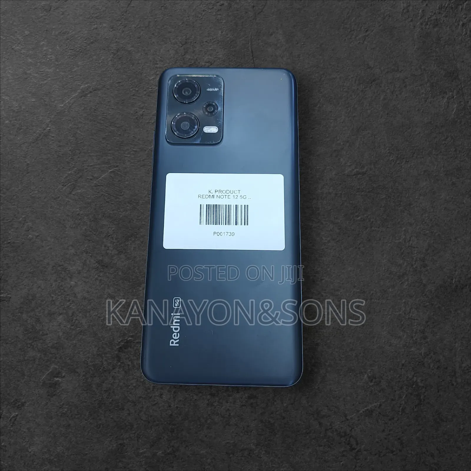 Xiaomi Redmi Note 12 5G 128 GB Black
