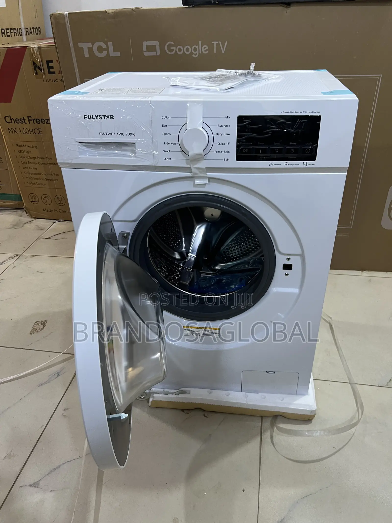 Polystar 6kg Front Load Washer for Regular Clothing Care [Pv-Twf.1wl]
