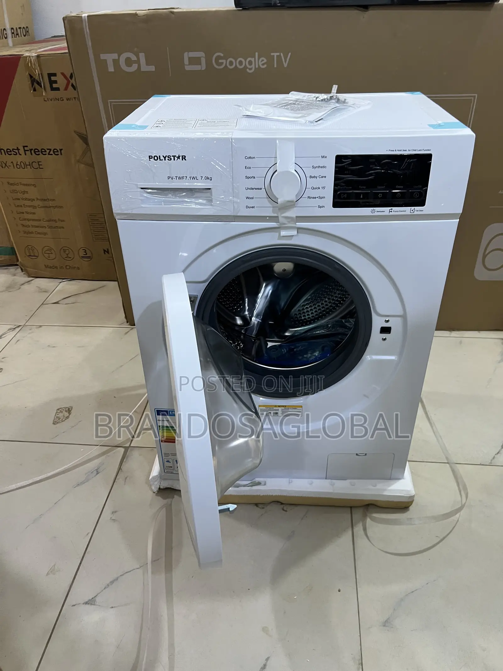 Polystar 6kg Front Load With Practical Home Design [Pv-Twf.1wl]