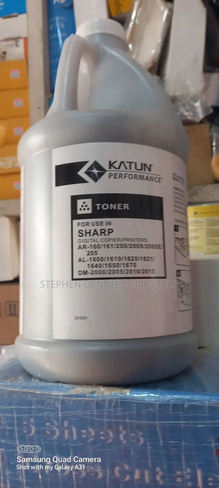 Bottle of Katun Performance Toner