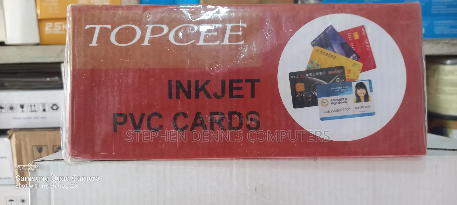 Topcee Inkjet PVC Cards