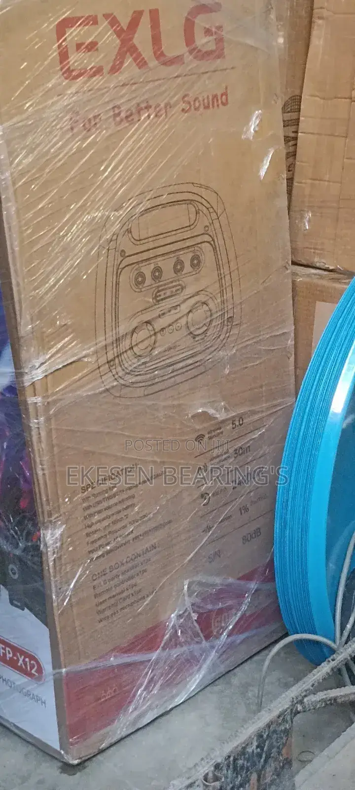 Exlg LFP-12 Portable Party Speaker