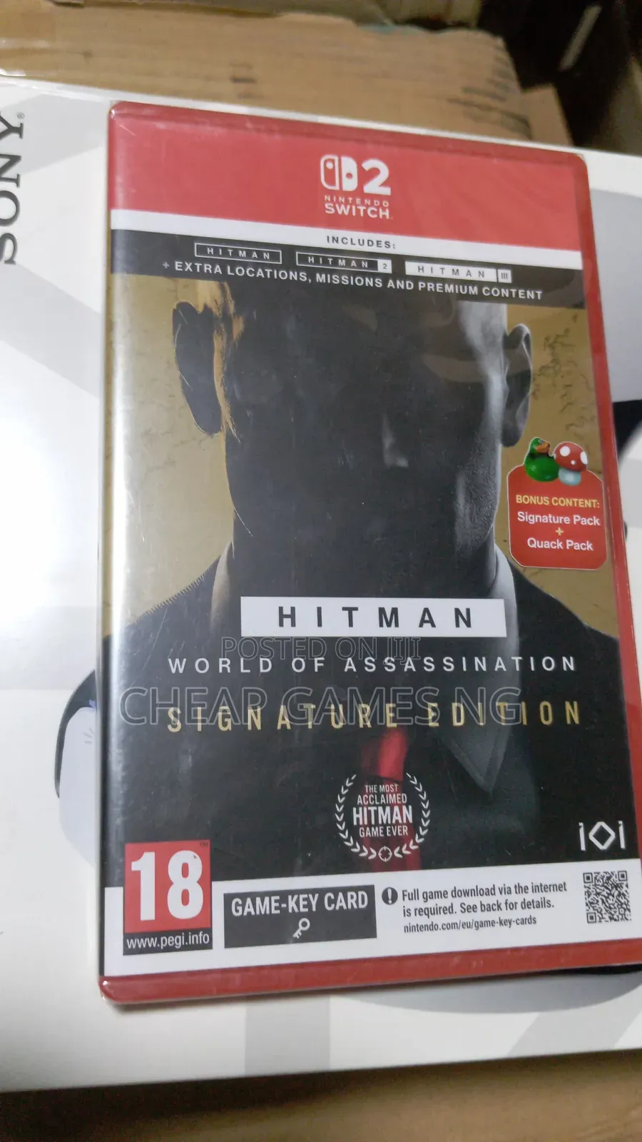 Hitman World of Assassination - Signature Edition Nintendo Switch 2