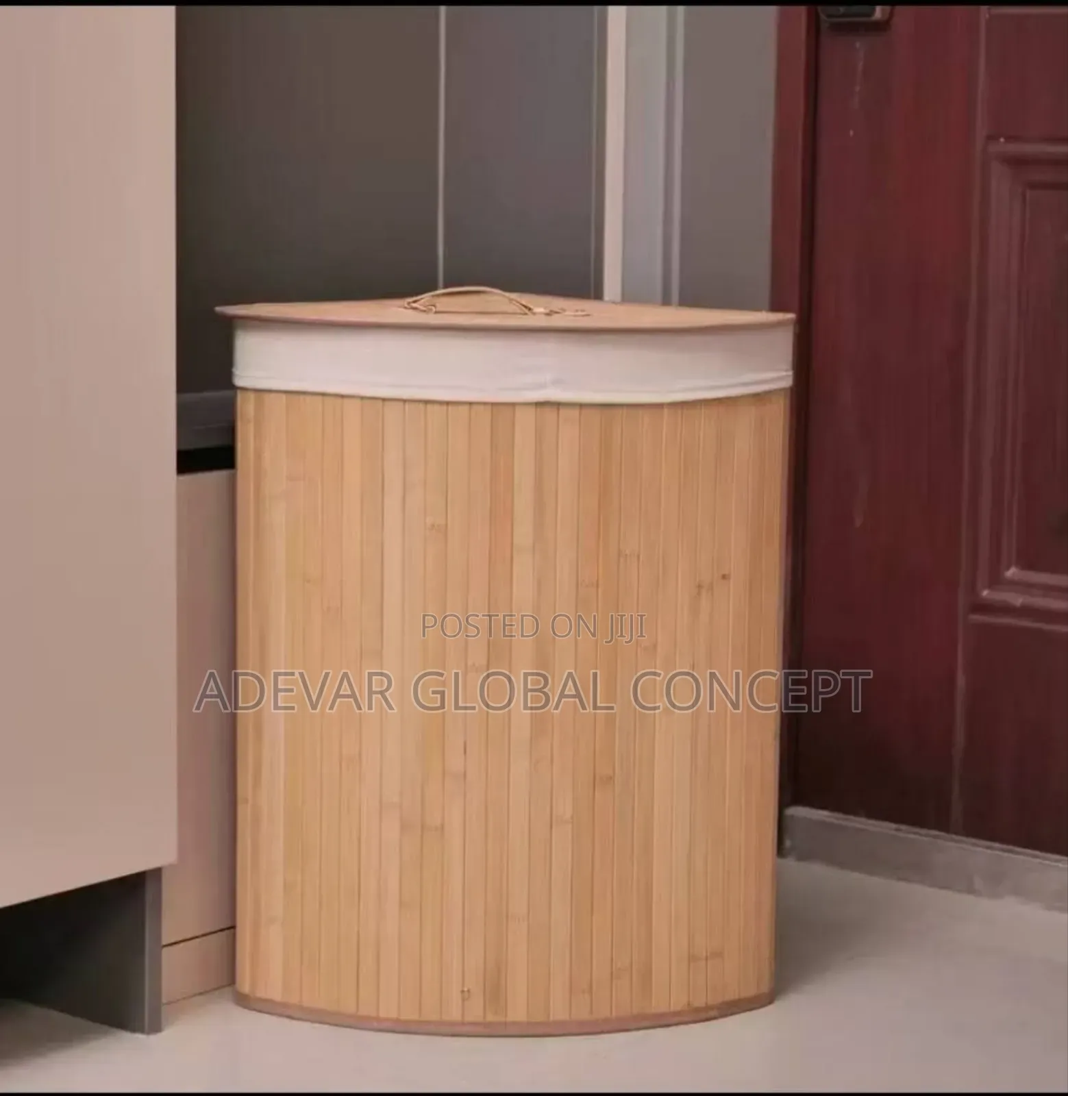 Bamboo Corner Laundry Clothes Storage Bag