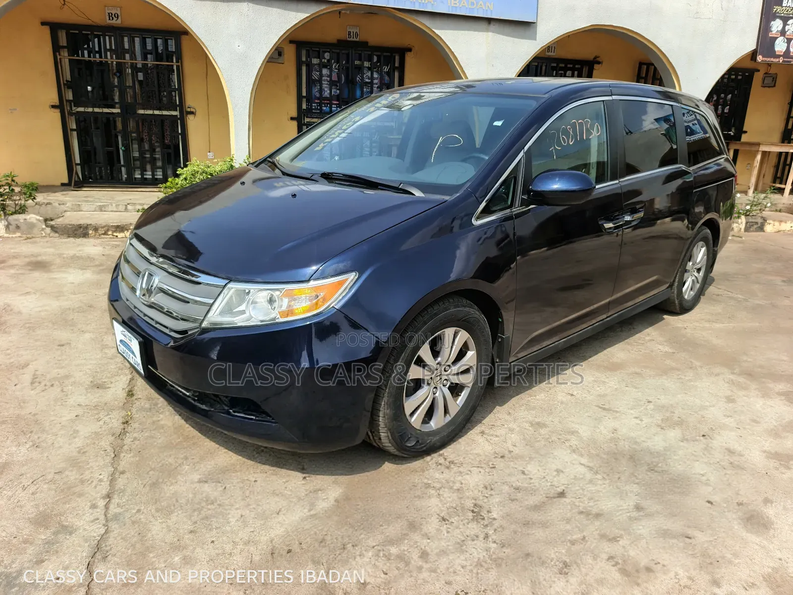 Honda Odyssey EX-L Passenger Van (3.5L 6cyl 6A) 2016 Blue