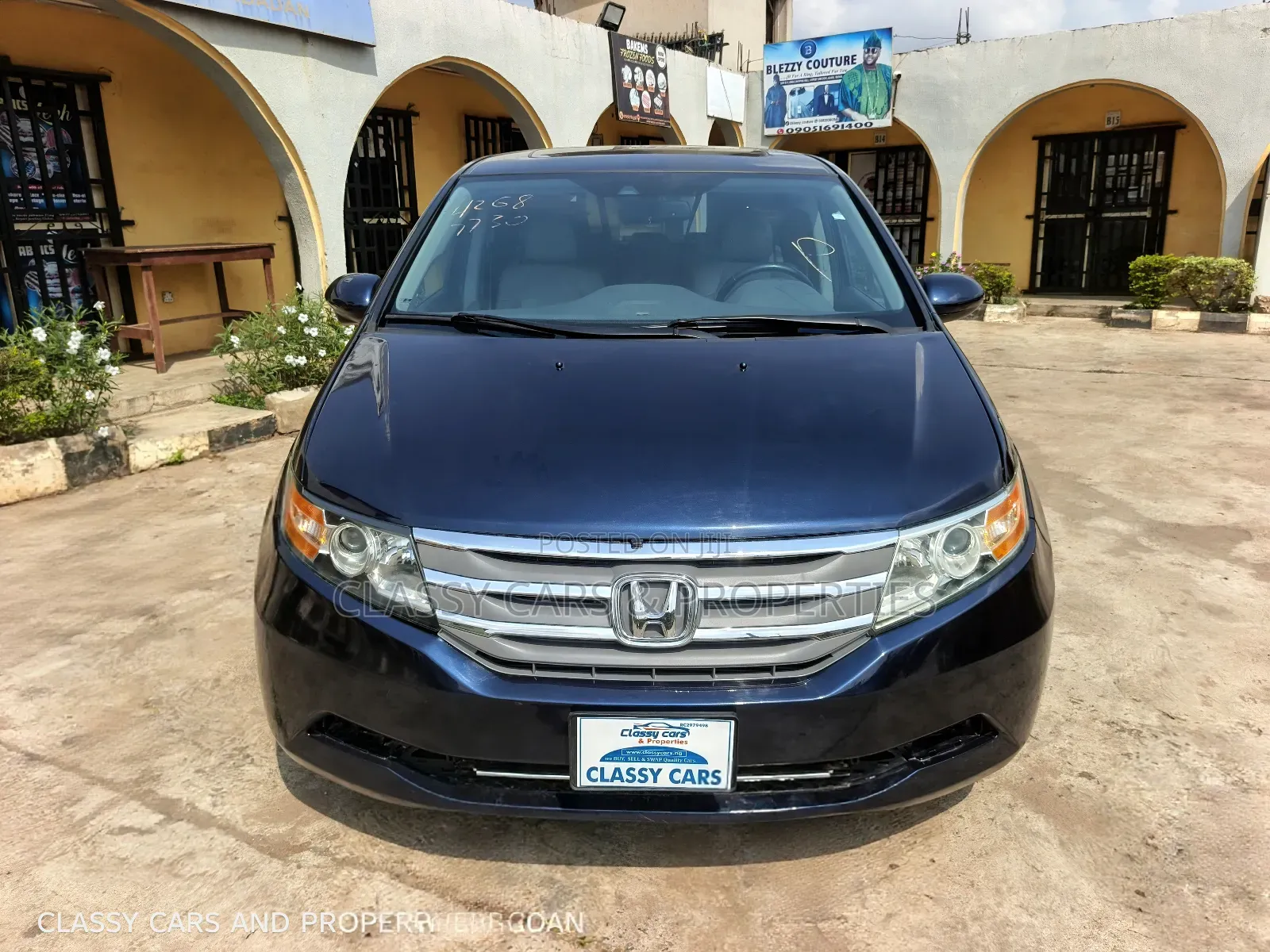 Honda Odyssey EX-L Passenger Van (3.5L 6cyl 6A) 2016 Blue
