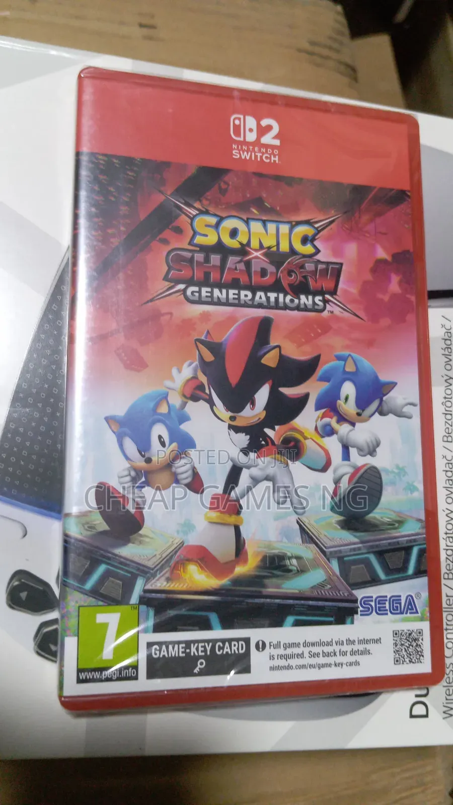 Nintendo Switch 2 Sonic and Shadow Generations
