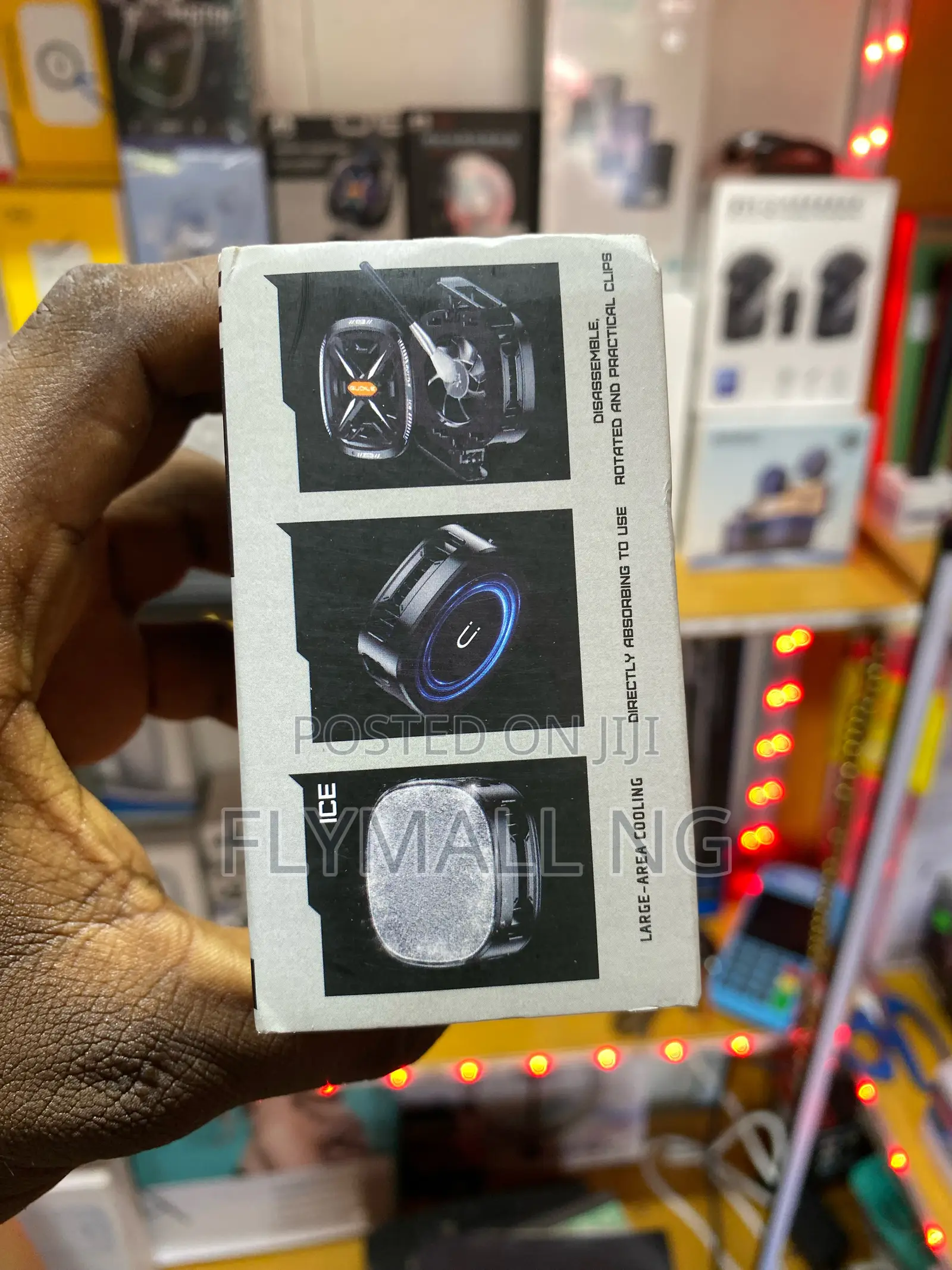 Fs05 Magnetic Ice Phone Cooler Fan