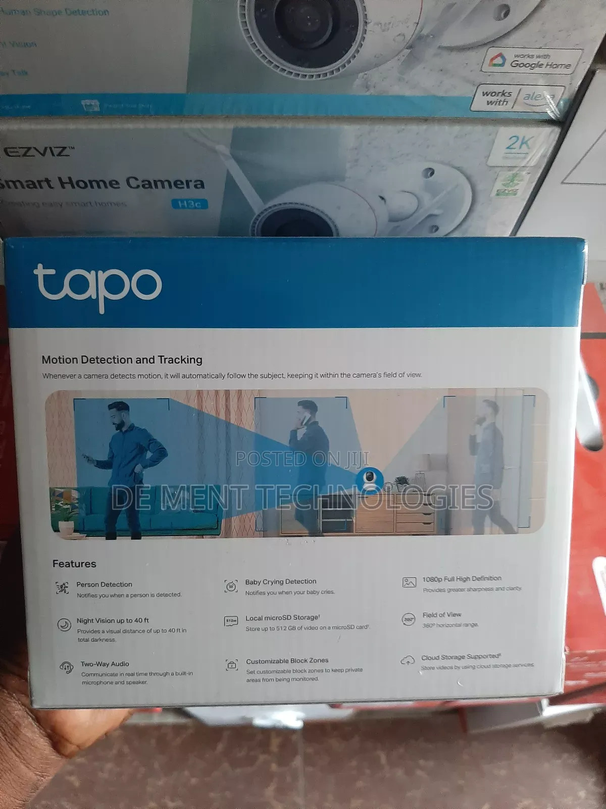Tp-link Tapo C200 Indoor Pan/Tilt Home Security Wi-fi Camera