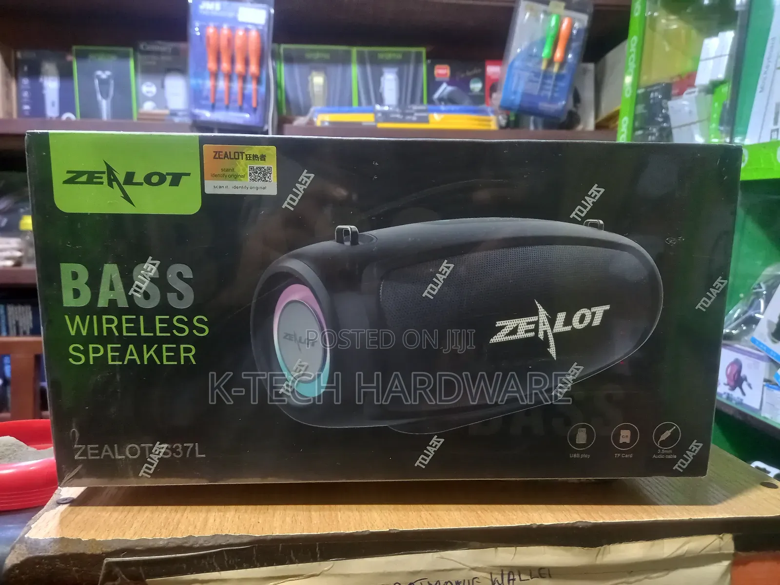 Zealot S37l Heavy Bass 3d Wireless Bluetooth Speaker