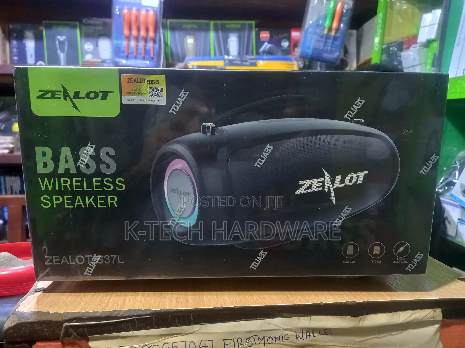 Zealot S37l Heavy Bass 3d Wireless Bluetooth Speaker