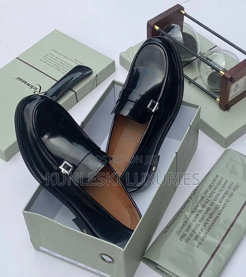 Original Richwanaz Leather Loafers Shoes For Men