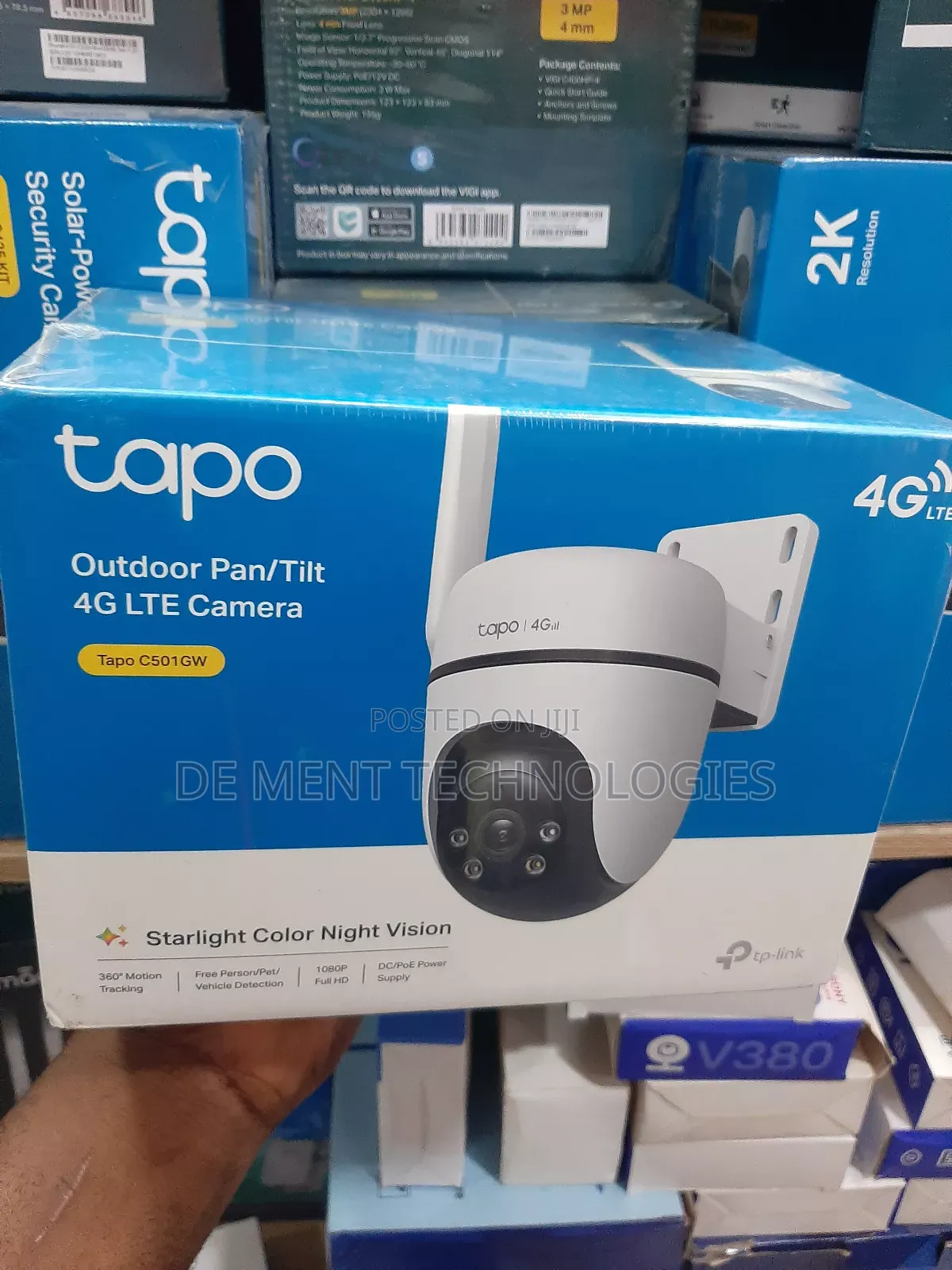 Tp-Link Tapo C501gw Outdoor Pan/Tilt 4g Lte Camera