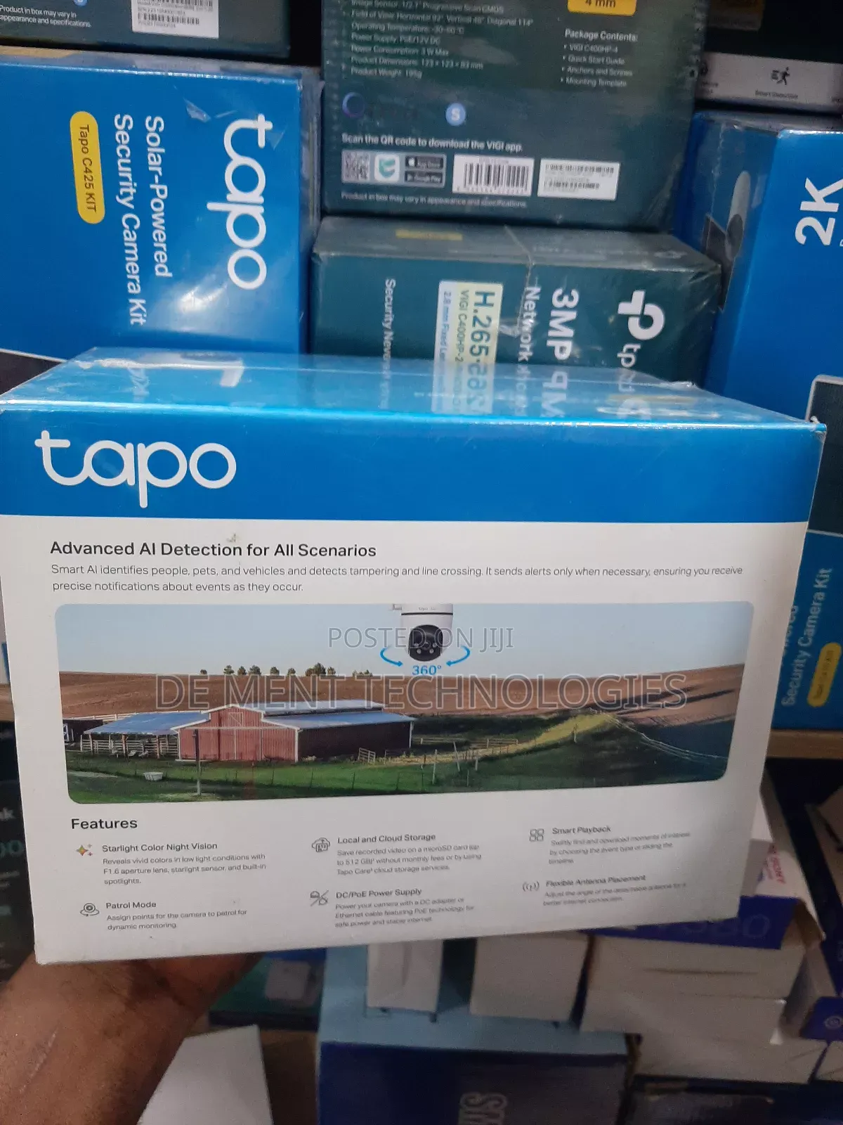 Tp-Link Tapo C501gw Outdoor Pan/Tilt 4g Lte Camera