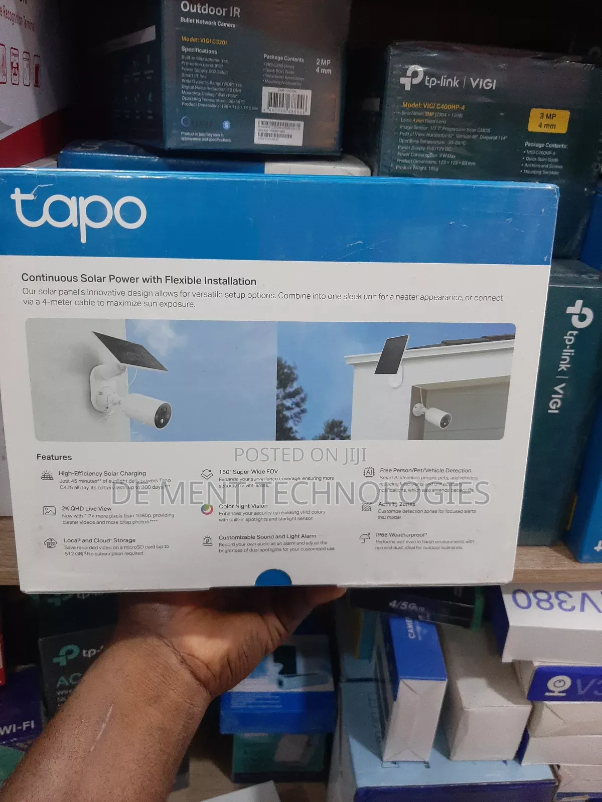 Tp-Link Tapo C425kit Solar Powered Security Camera Kit