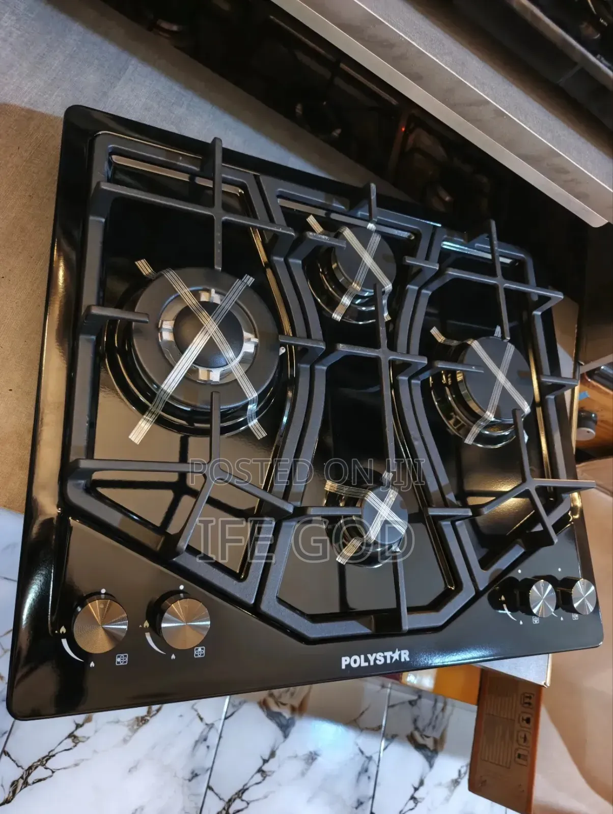Original Polystar 2026 Model Built-in 4 Burners 60cm Gas Cooker Hob
