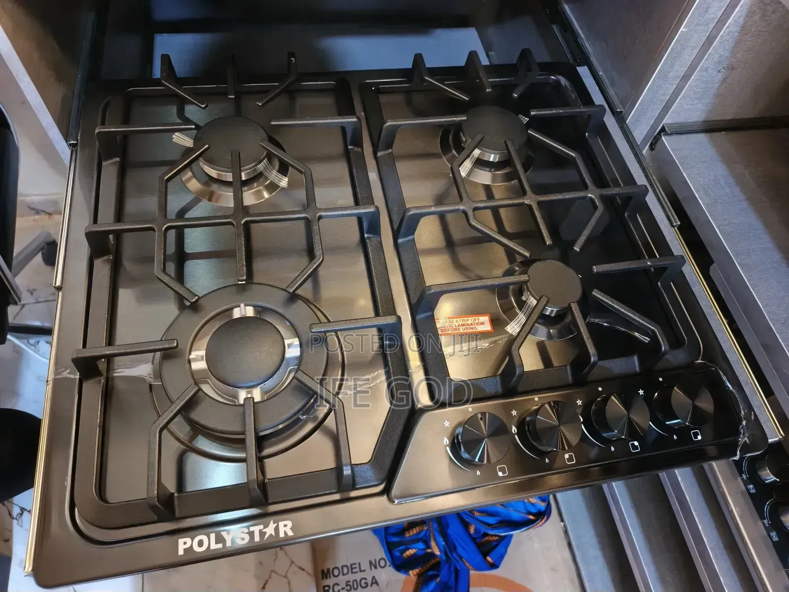 Original Polystar Built-in 4 Burners Gas Cooker Hob or Table Burner