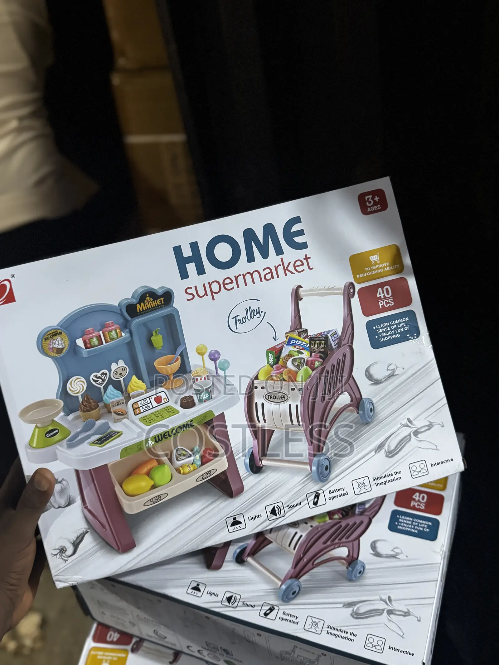Supermarket Play Set Toy