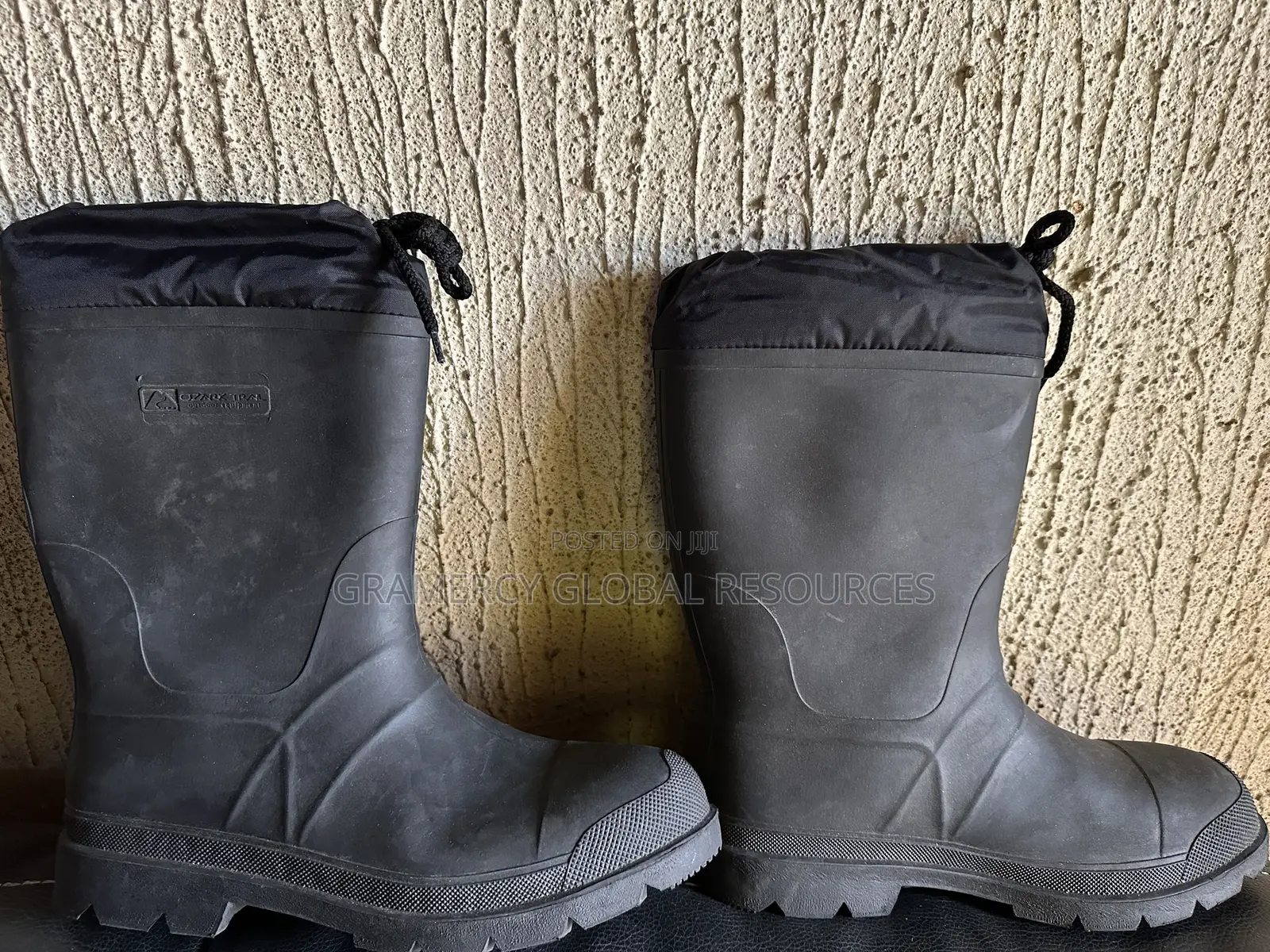 Ozarktrail Outdoor Men’S Rubber Rain Boot With Insulation