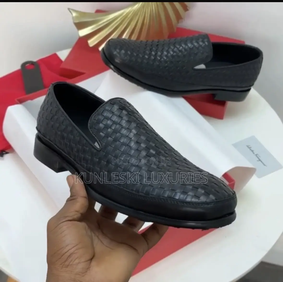Original Salvatore Ferragamo Casual Leather Shoe