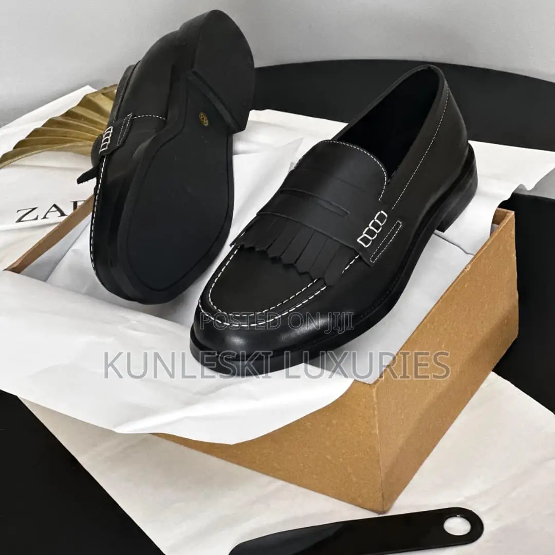Original Zara Casual Leather Shoe For Men