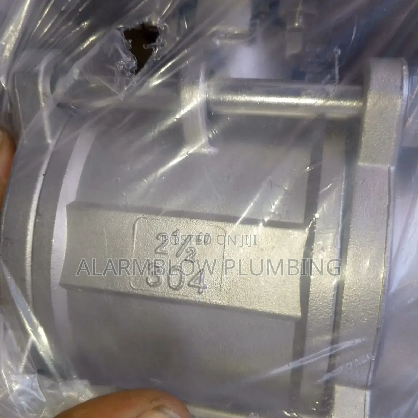 Stainless Steel Pneumatic Actuated Ball Valve.