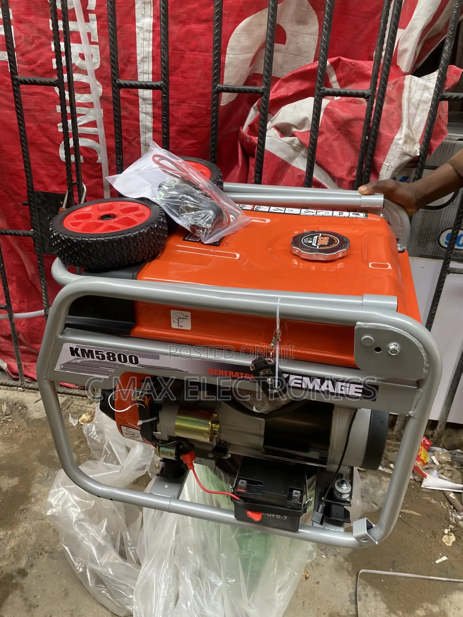 Kemage 5.5kva Petrol Generator 100% Copper Coil