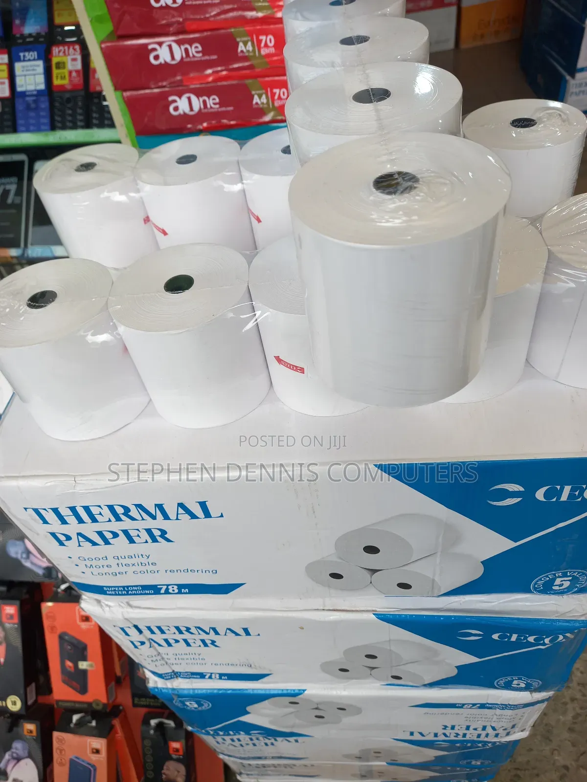 Cartons of Thermal Paper 80x80