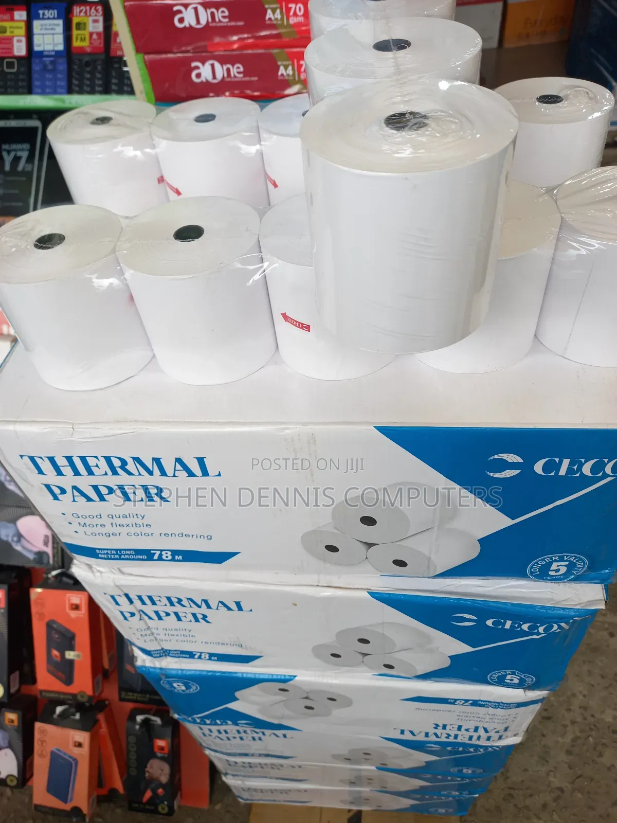 Cartons of Thermal Paper 80x80
