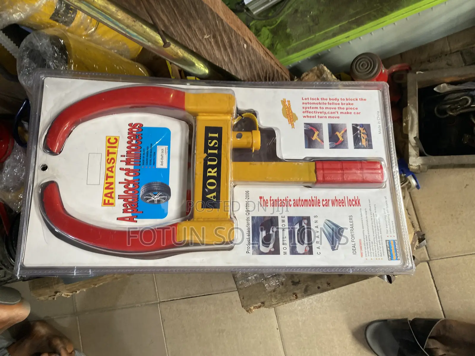 Wheel Clamp/Boots