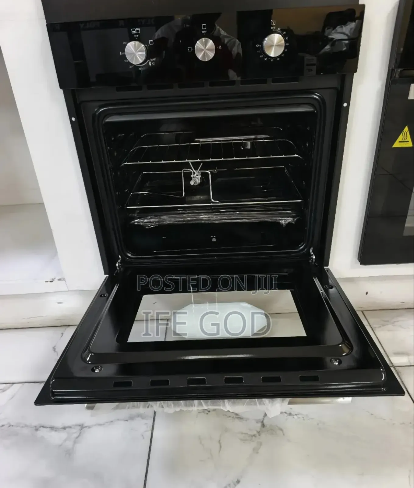 Original Polystar Built-in Luxury 75litters Gas Electric Oven