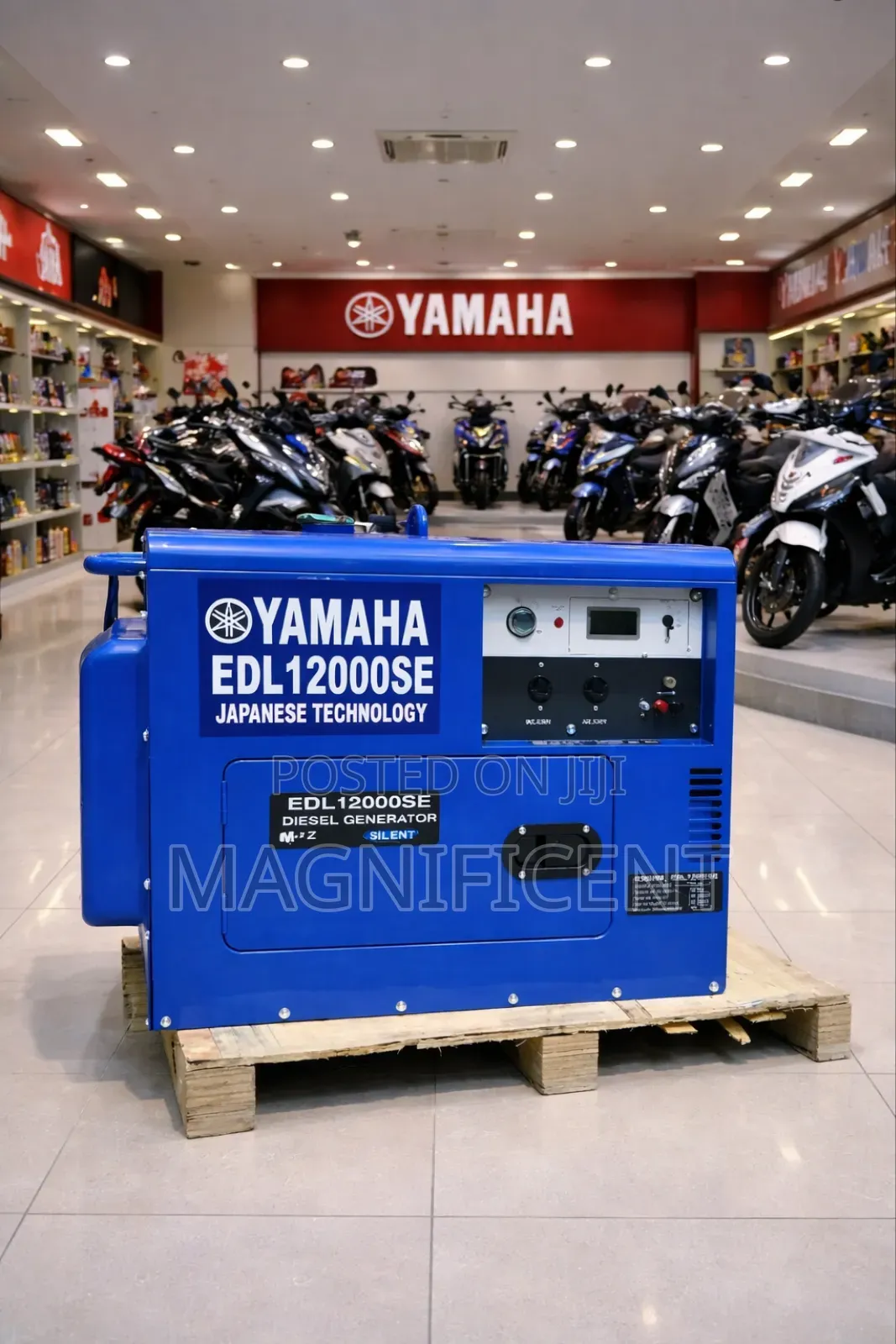 Original 10 Kva Super Yamaha Generator 100% Copper Coil