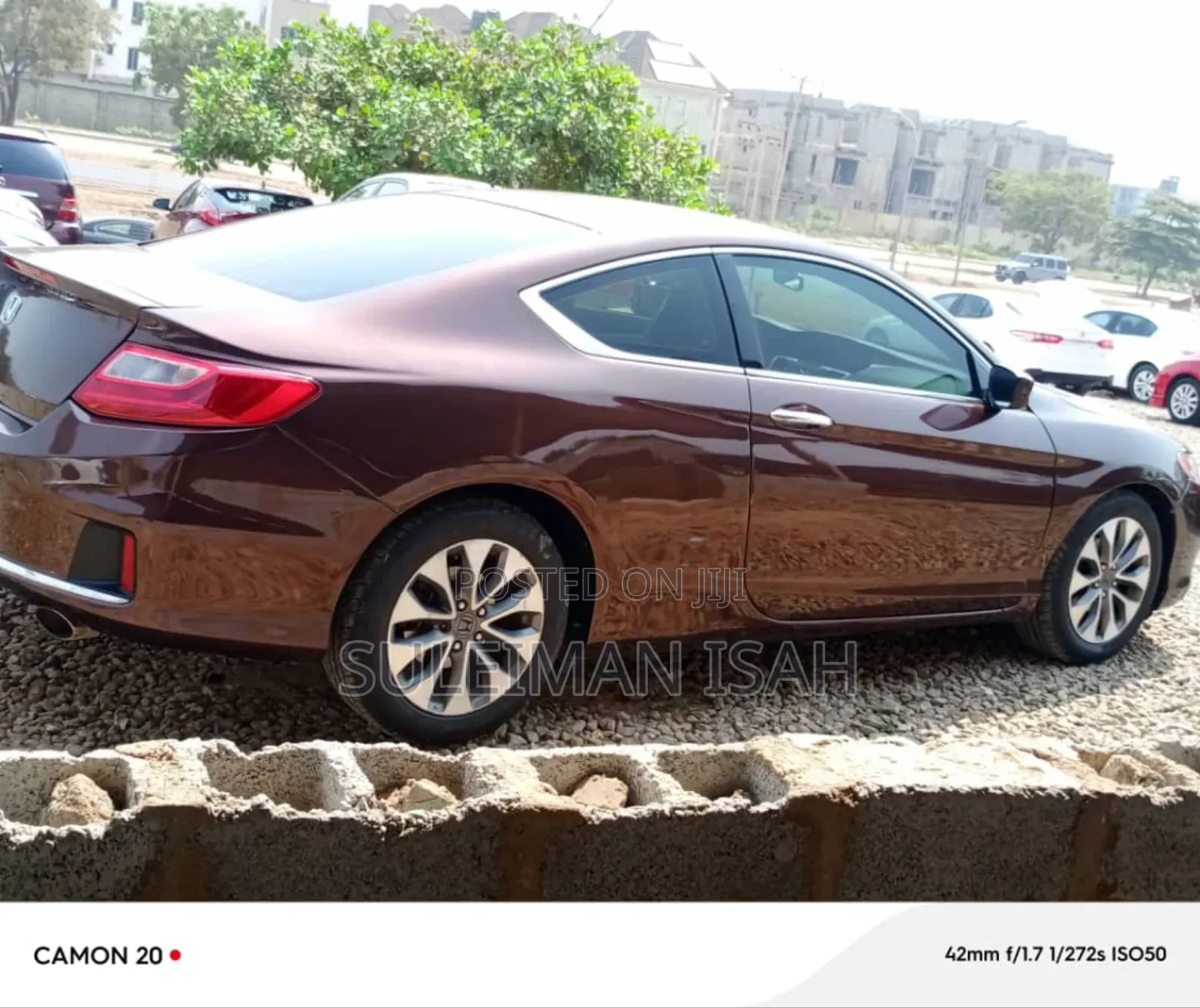 Honda Accord EX-L 2dr Coupe (2.4L 4cyl CVT) 2014 Burgundy