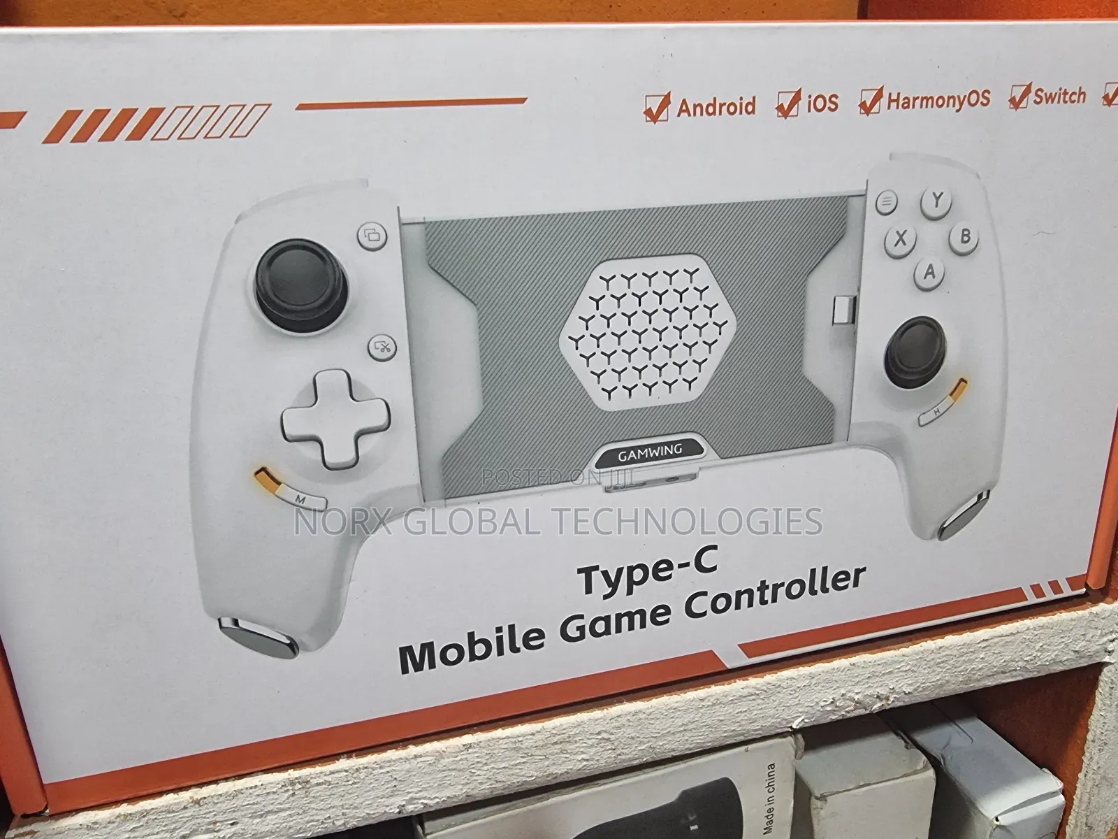 Aobing Max Ab01 Type - C Mobile Game Controller for Android, Los, Pc