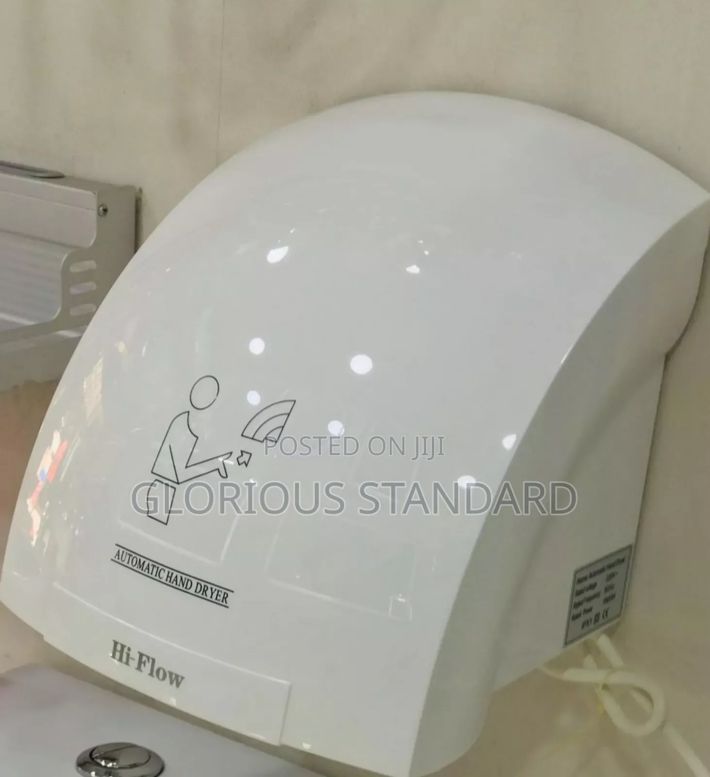 High Pressure Sensor Automatic Hand Dryer