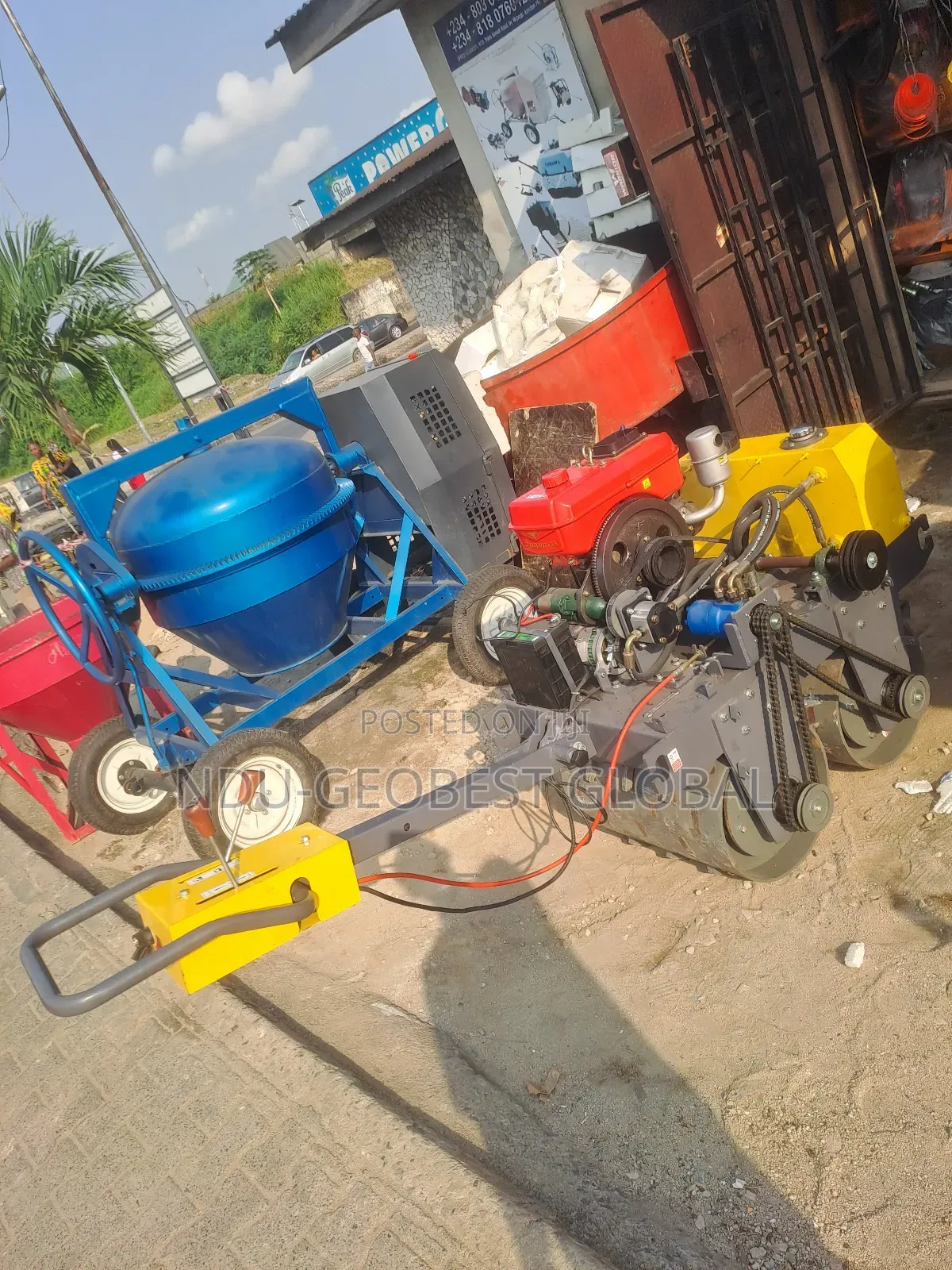 Walk-behind Double Drum Vibratory Road Roller