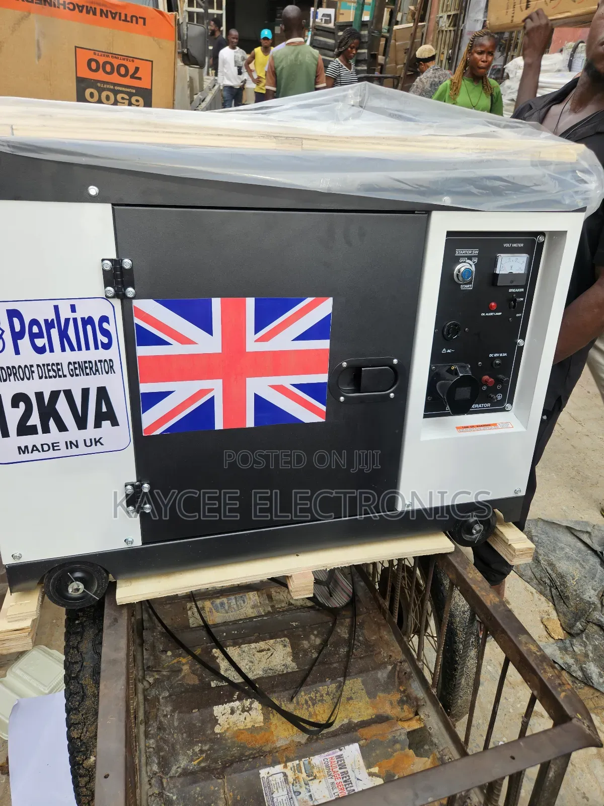 12kva Perkins Diesel Soundproof Generator 100%Copper Wire