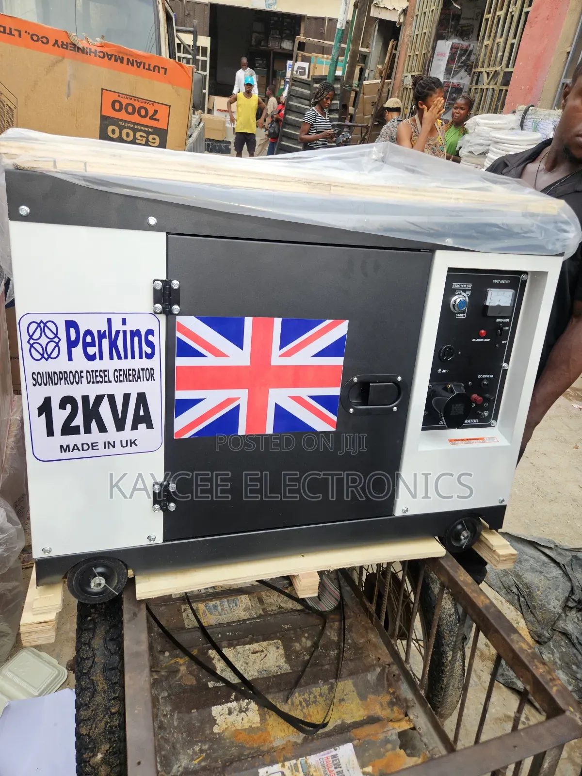 12kva Perkins Diesel Soundproof Generator 100%Copper Wire