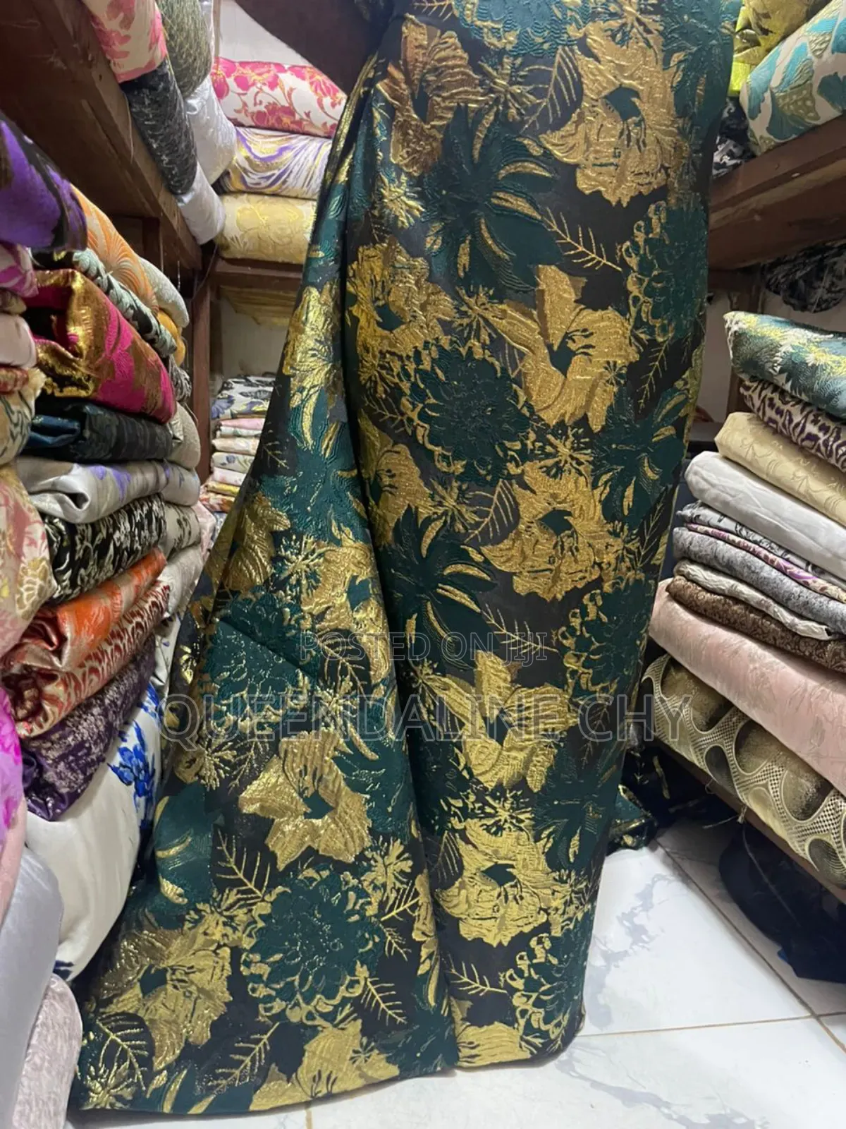 High Quality Damask Material (Per Yard)