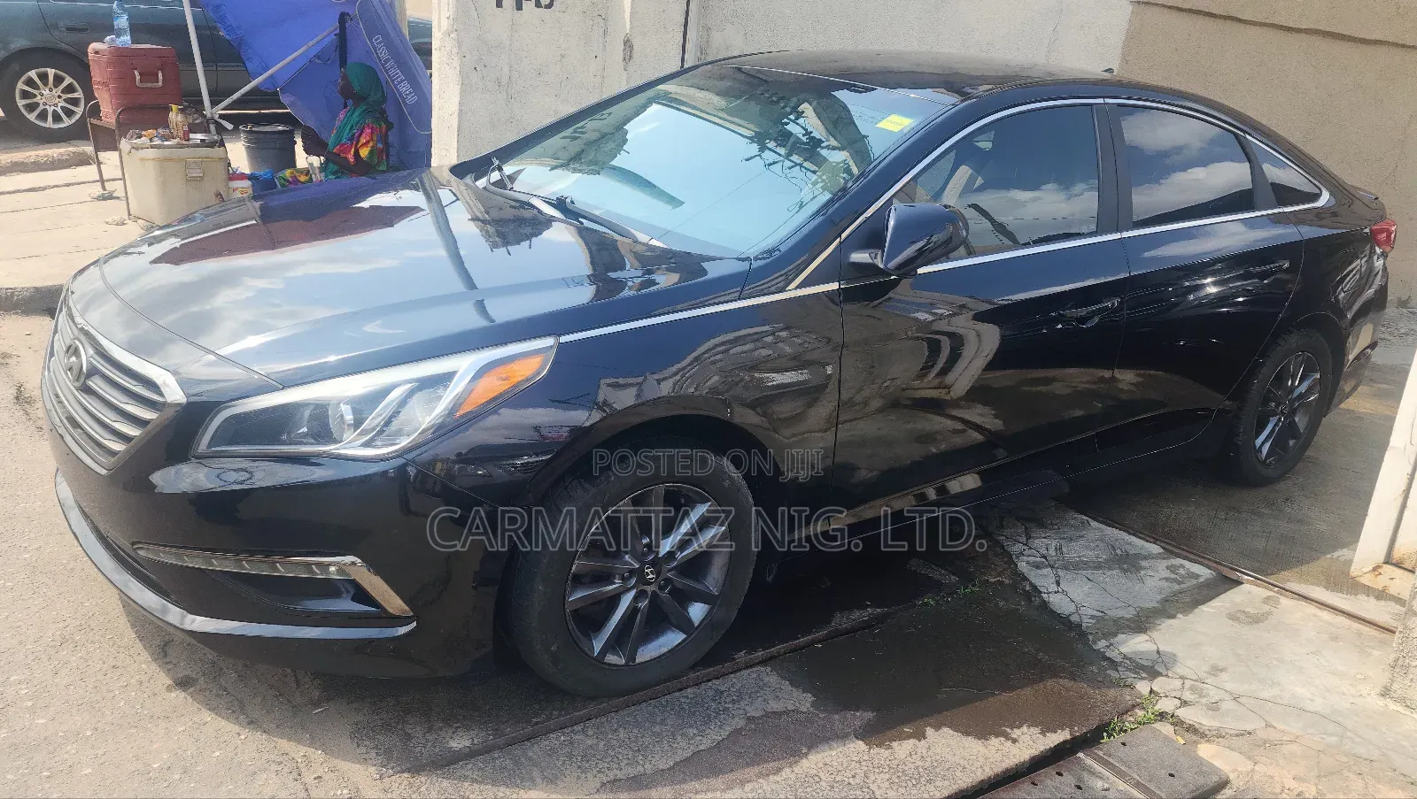 Hyundai Sonata SE 4dr Sedan (2.4L 4cyl 6A) 2015 Black