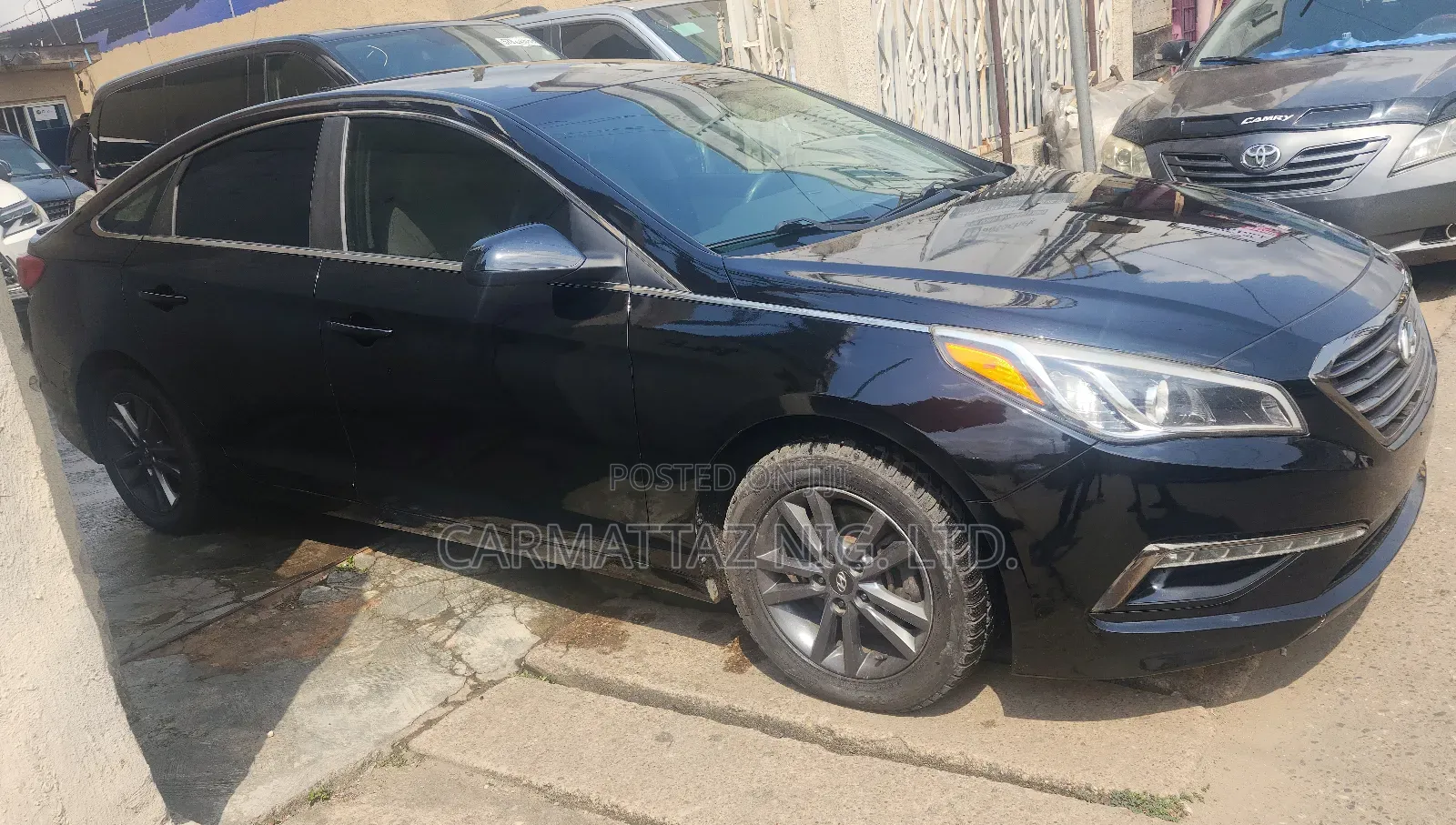 Hyundai Sonata SE 4dr Sedan (2.4L 4cyl 6A) 2015 Black