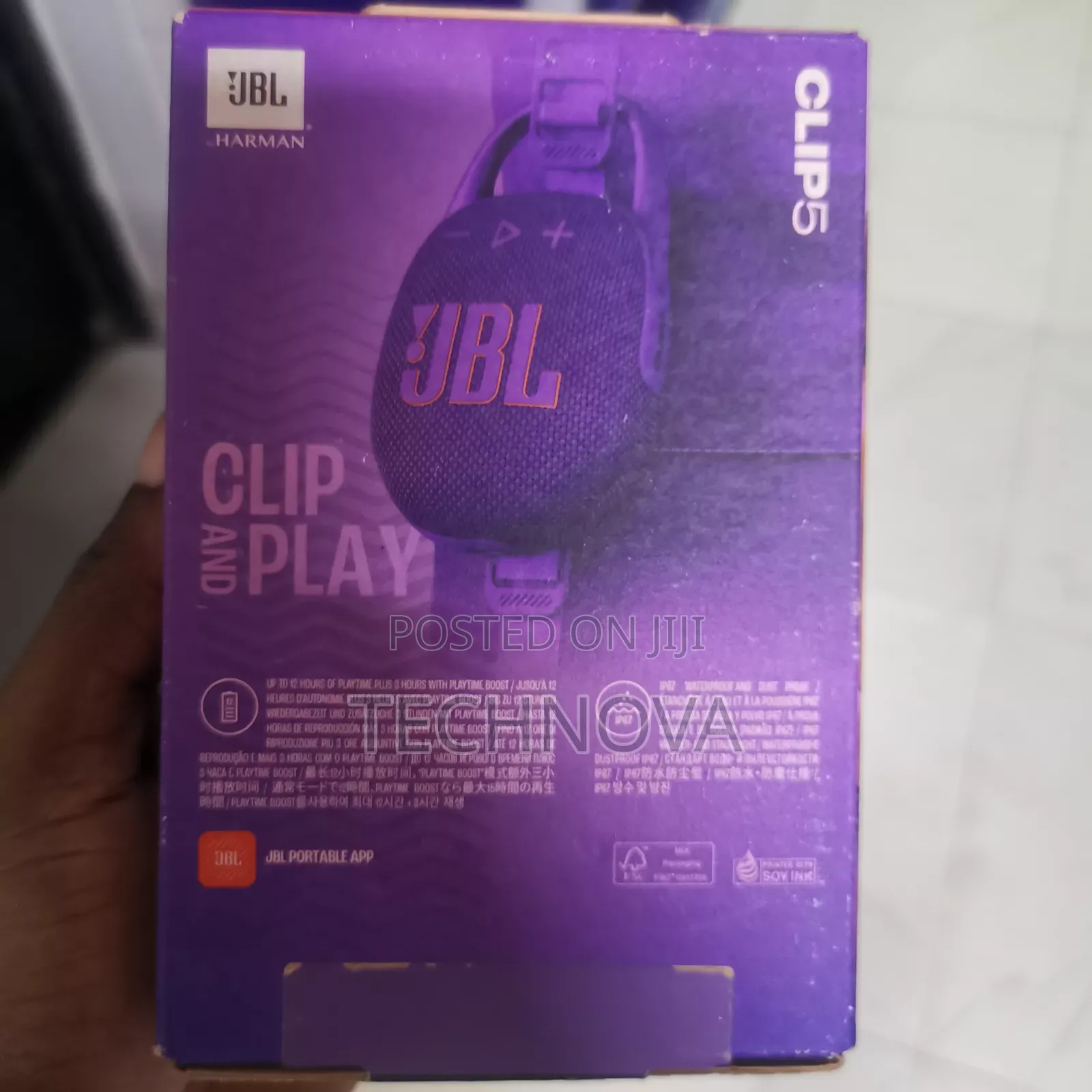JBL Clip 5 Portable Speaker