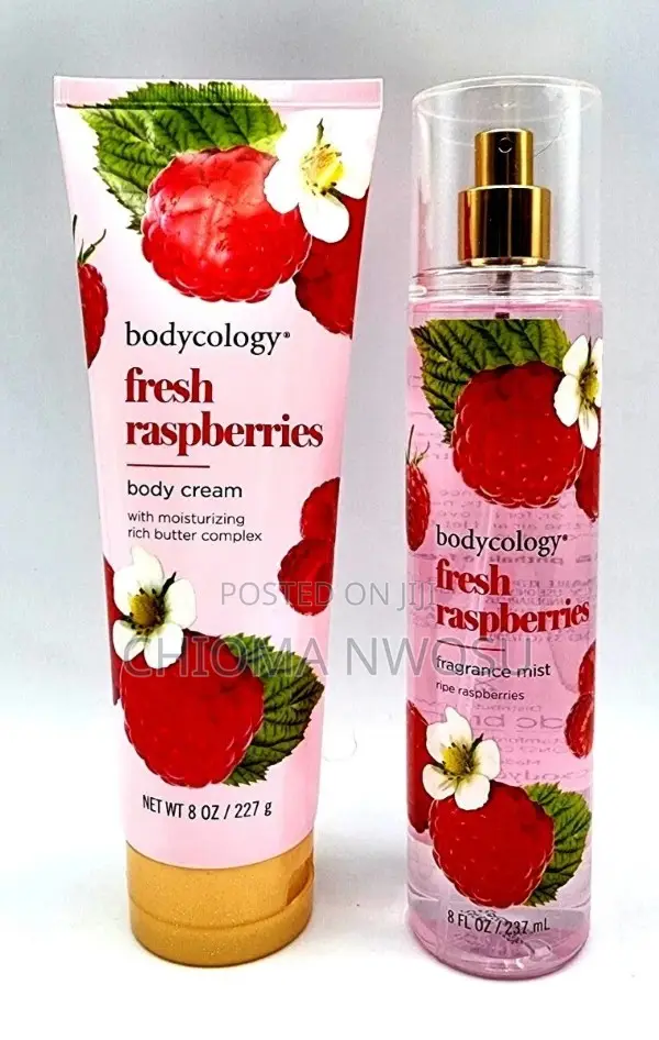 Bodycology Set Fresh Raspberry Fragrance Mist and Body Lotion 2 in 1