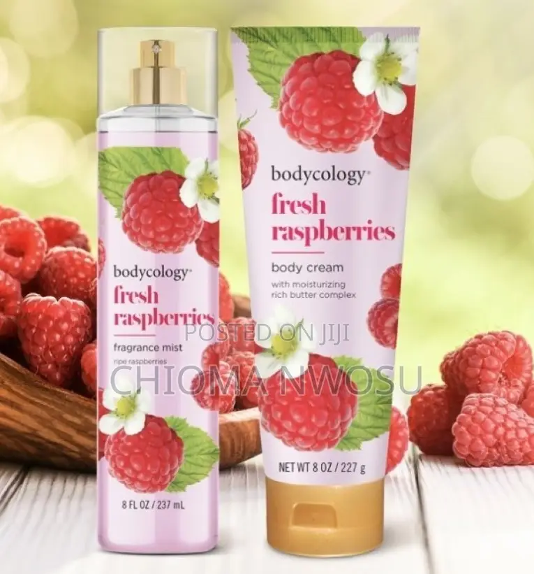 Bodycology Set Fresh Raspberry Fragrance Mist and Body Lotion 2 in 1