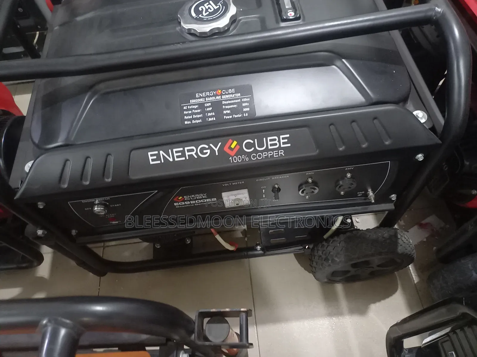 Energy Cube Heavy Duty Cooper Japanese Generator 10.5kva 5 Yrs Warran