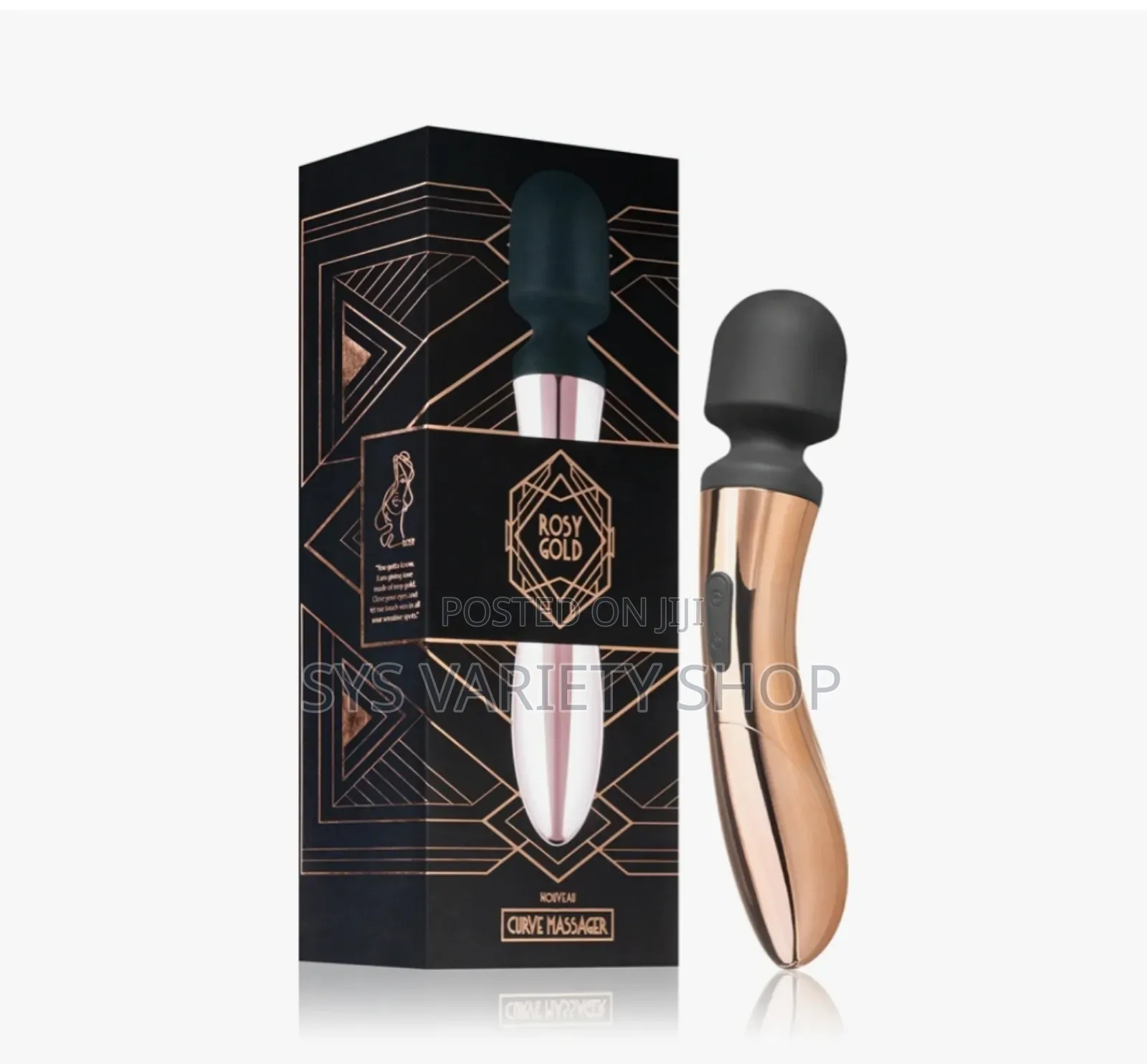 Rosy Gold - Nouveau Curve Vibrator