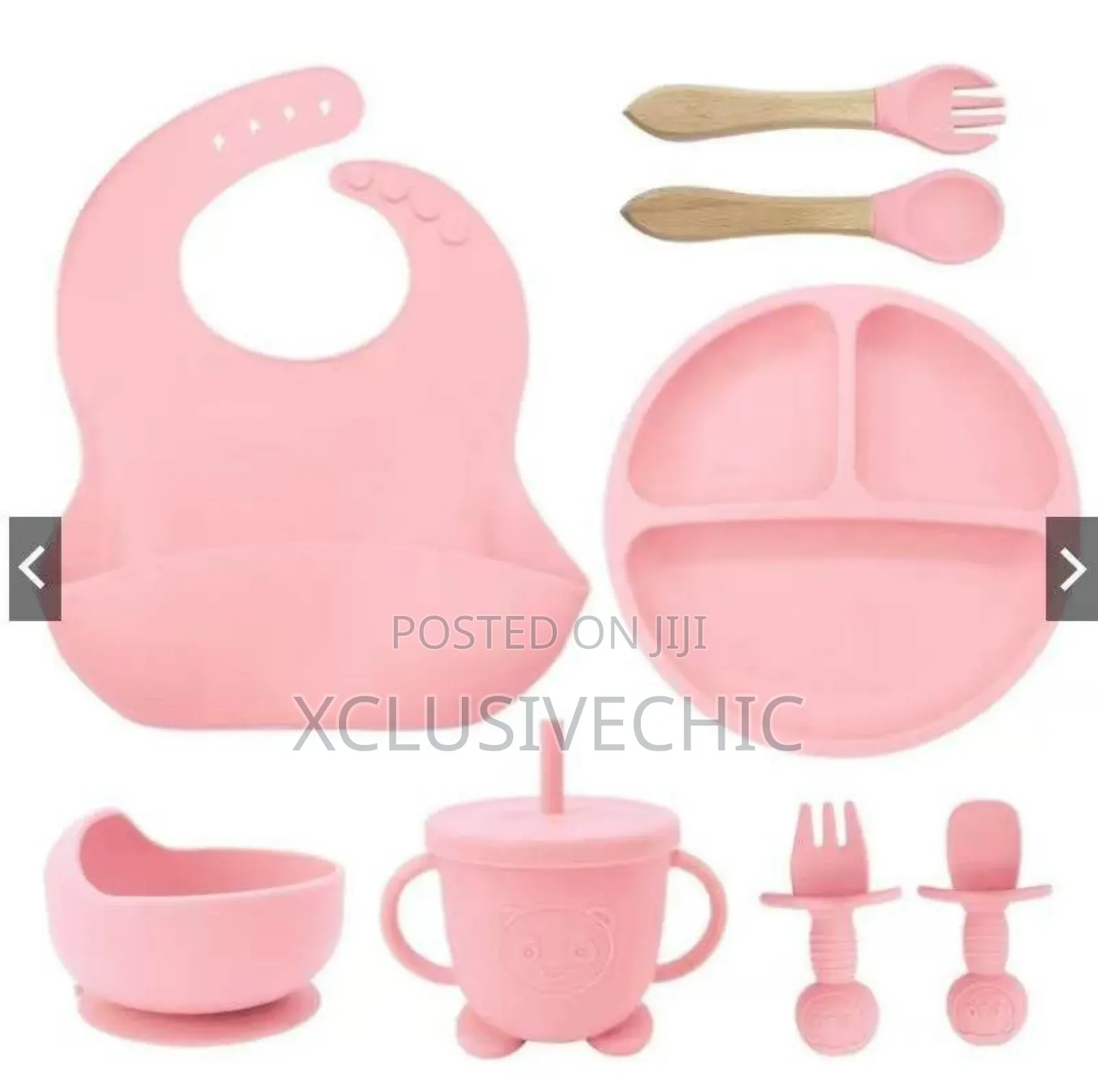 Silicone Baby Feeding Set Microwave Oven